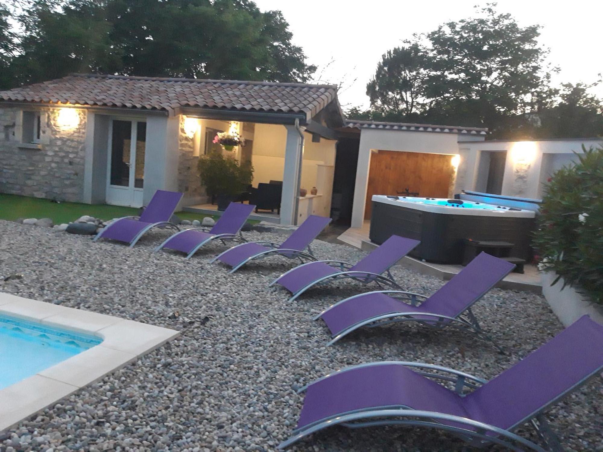 Le Cocon Lussas Exterior foto