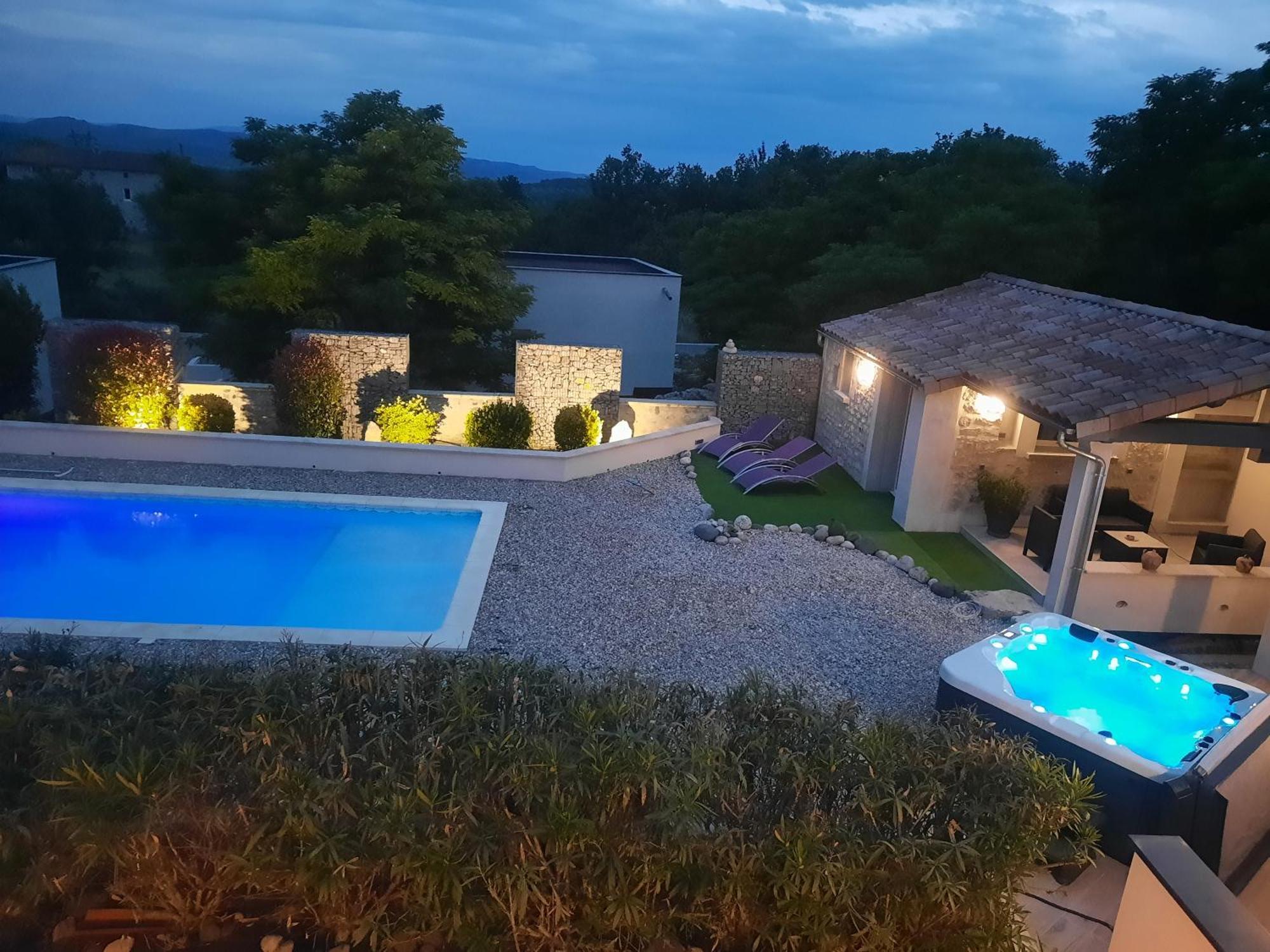 Le Cocon Lussas Exterior foto